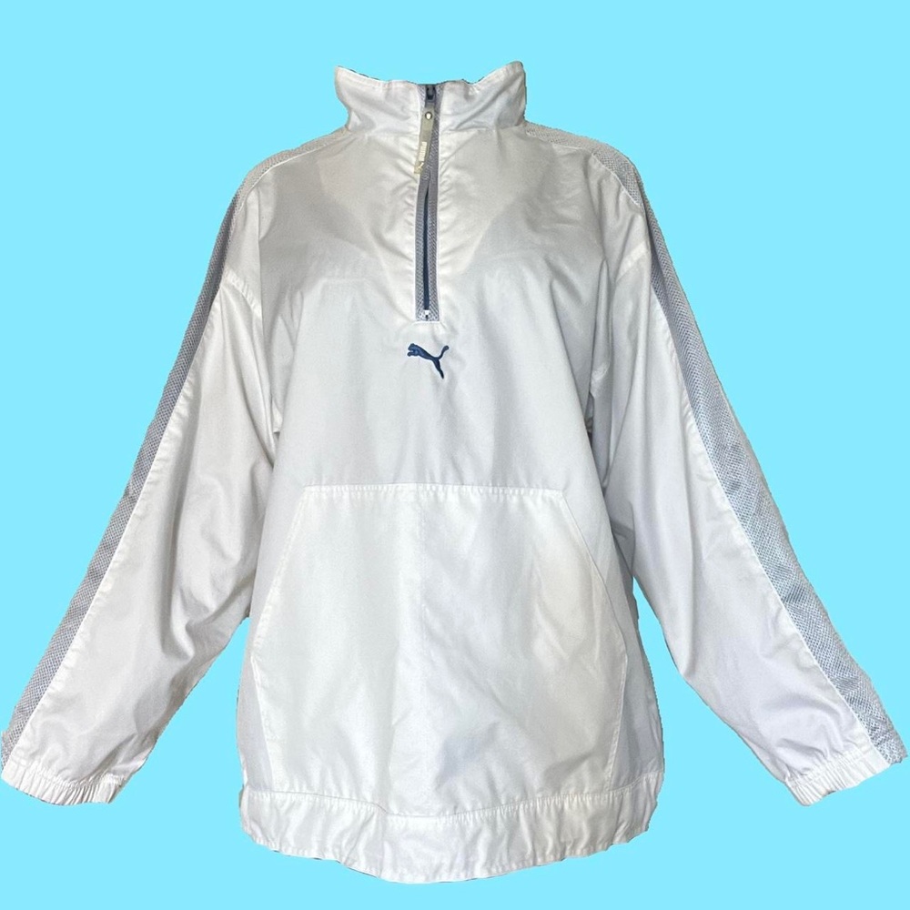 Vintage Puma Half Zip Windbreaker
